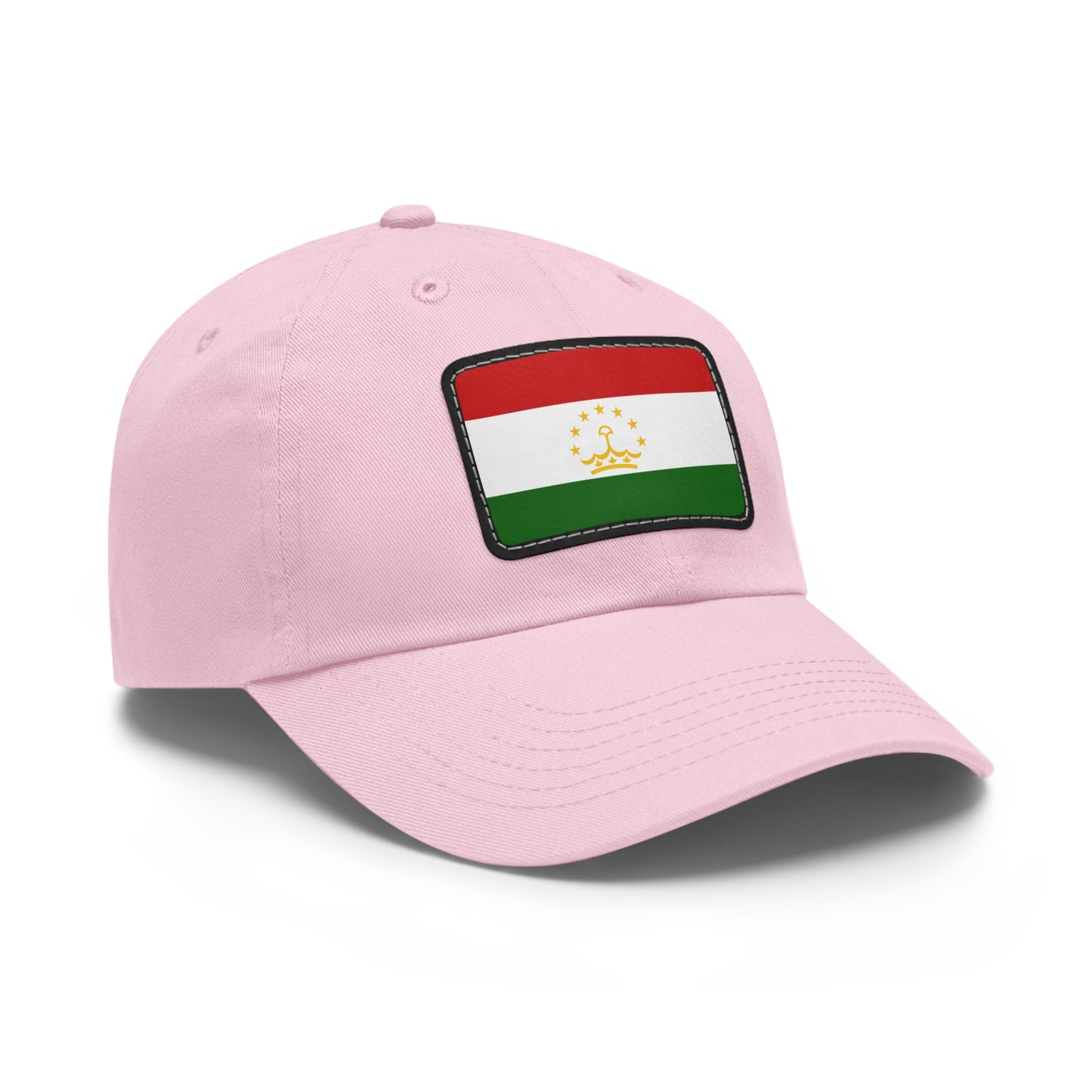 Tajikistan Leather Patch Hat