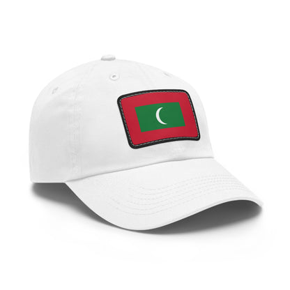 Maldives Leather Patch Hat