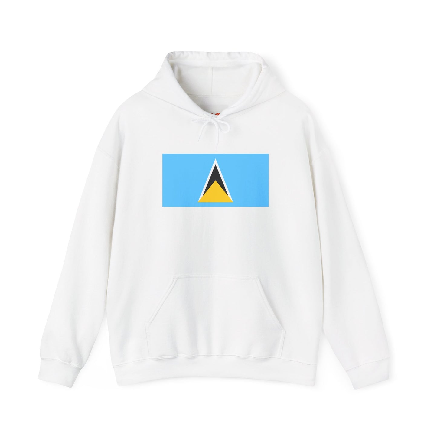 Saint Lucia Flag Hoodies