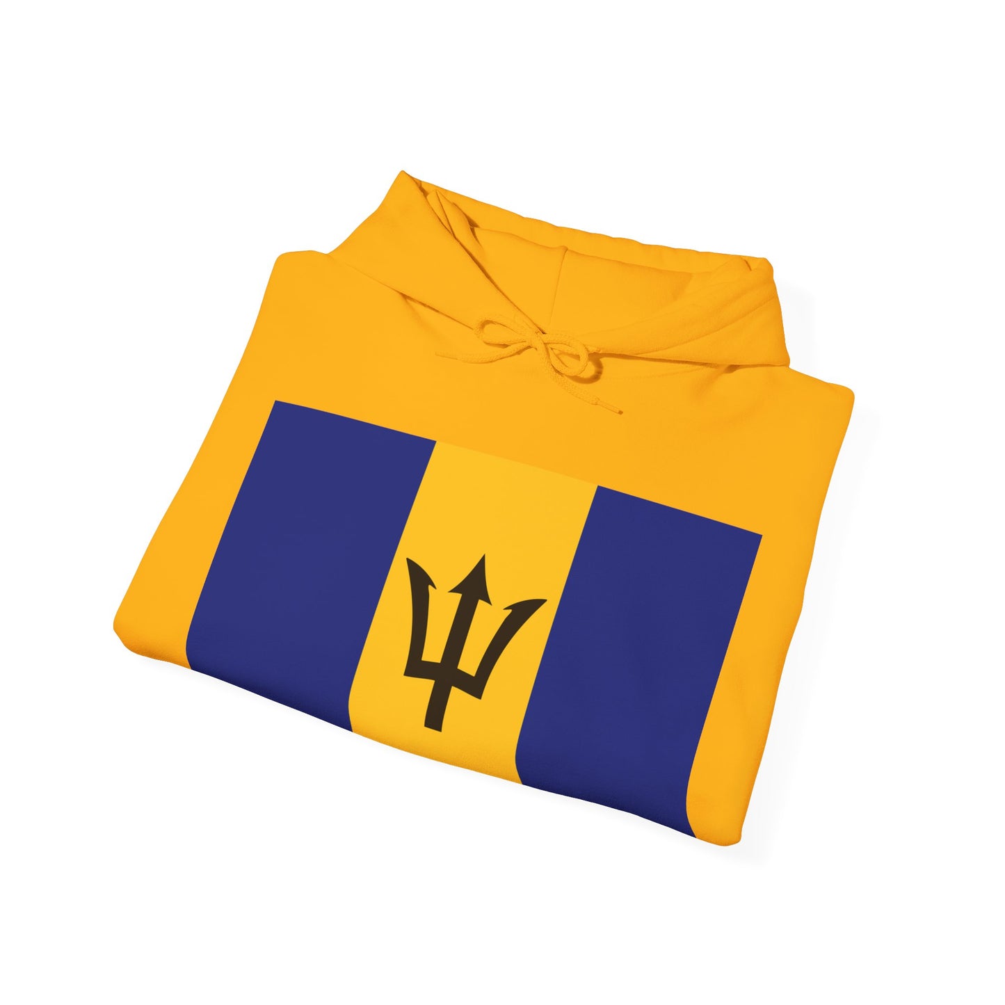 Barbados Flag on Hoodie