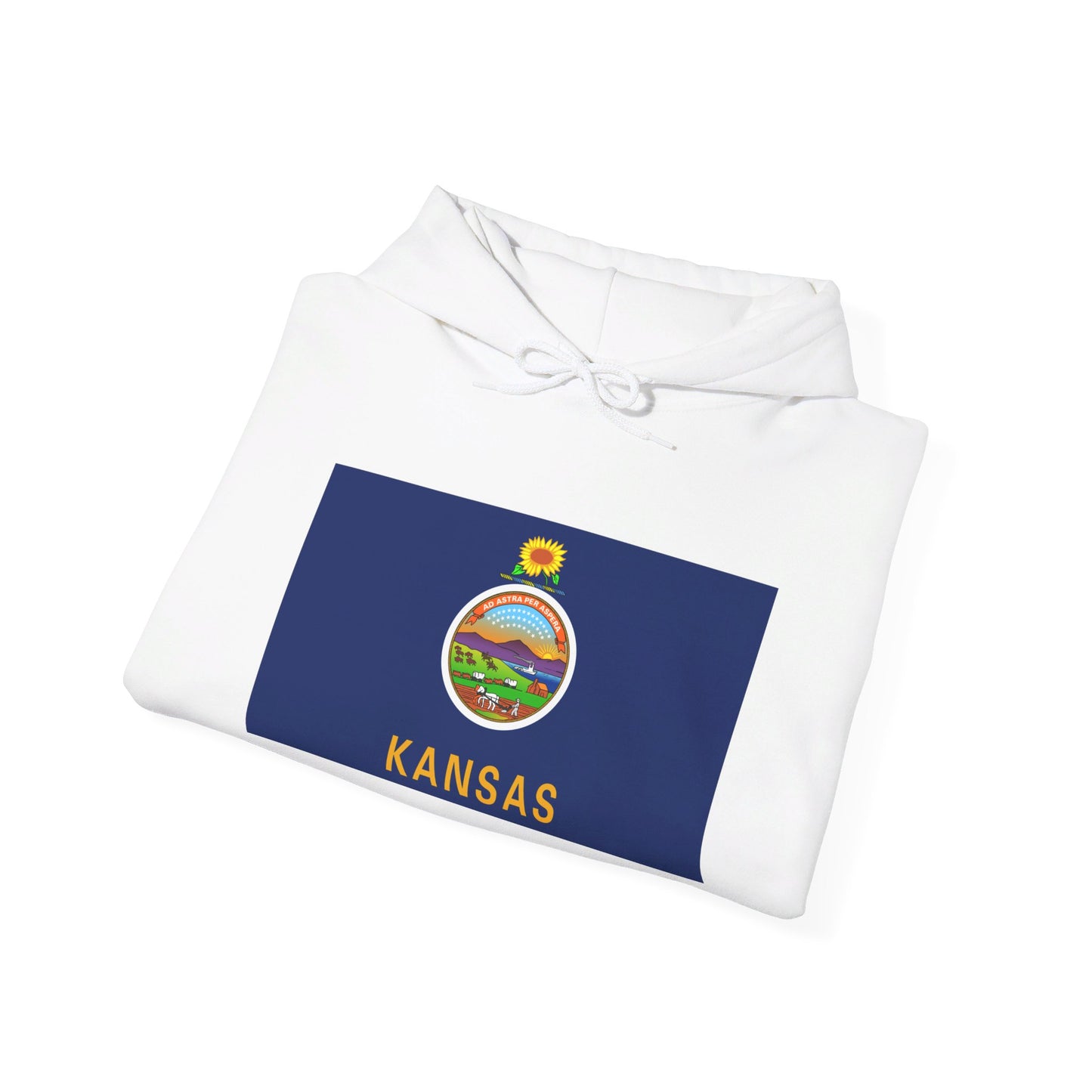 Kansas Flag Hoodies