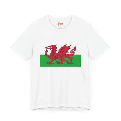 Wales Flag on T-shirt
