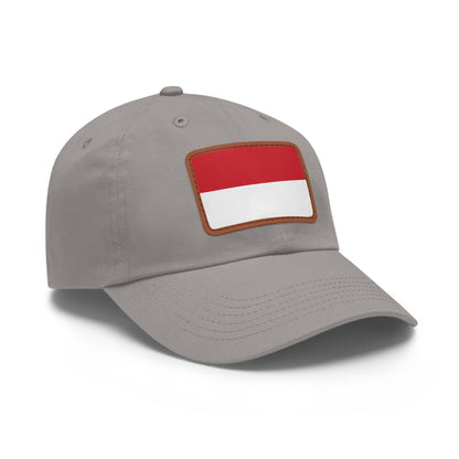 Monaco Leather Patch Hat