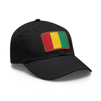 Guinea Leather Patch Hat
