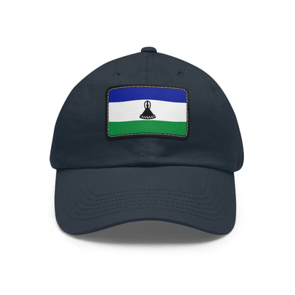 Lesotho Leather Patch Hat