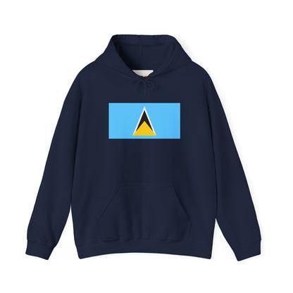 Saint Lucia Flag Hoodies