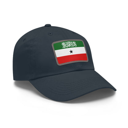 Somaliland Leather Patch Hat