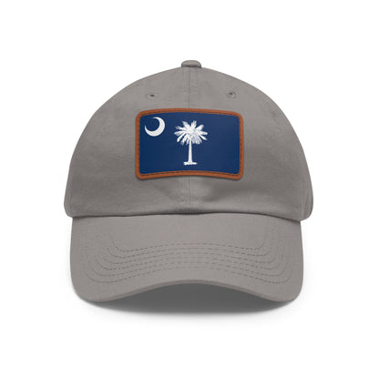 South Carolina Leather Patch Hat