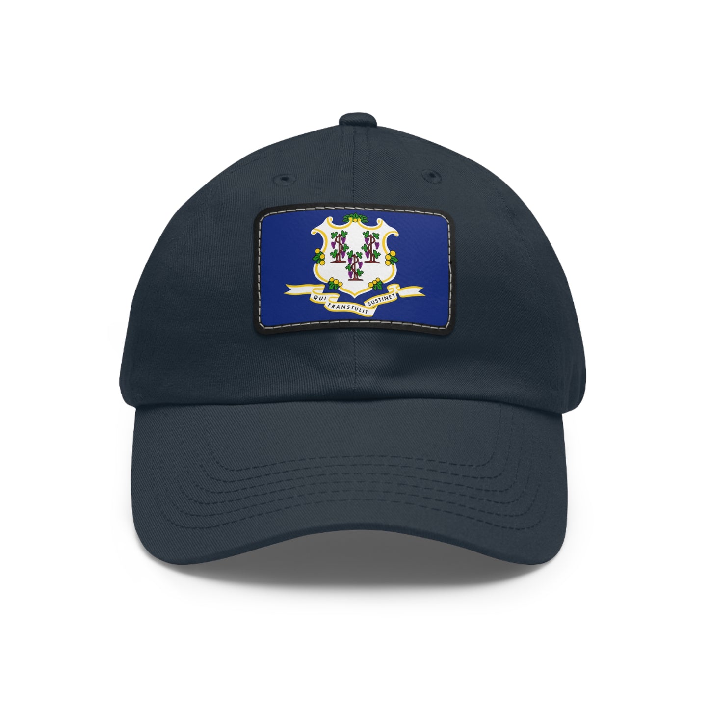 Connecticut Leather Patch Hat