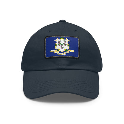 Connecticut Leather Patch Hat
