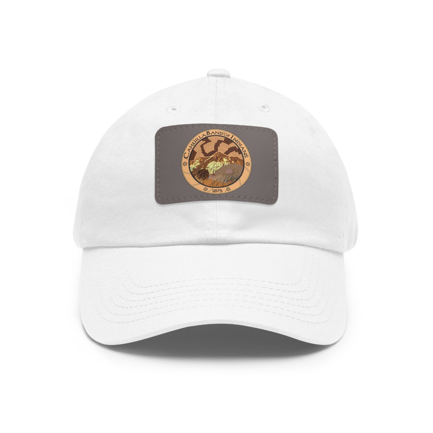 Cahuilla Leather Patch Hat