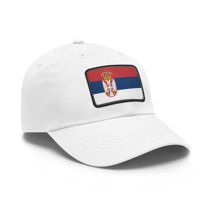 Serbia Leather Patch Hat