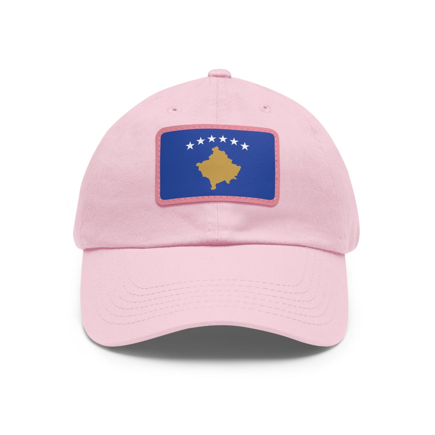 Kosovo Leather Patch Hat