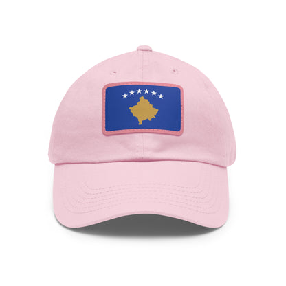 Kosovo Leather Patch Hat