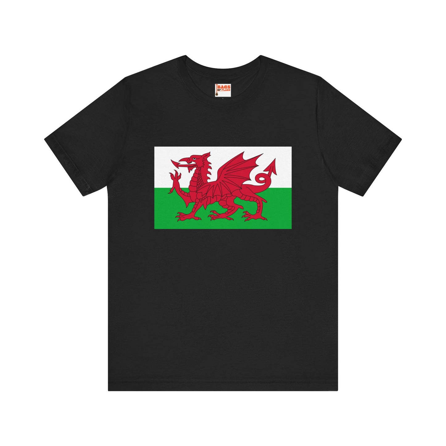 Wales Flag on T-shirt