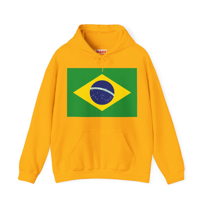 Brazil Flag on Hoodie