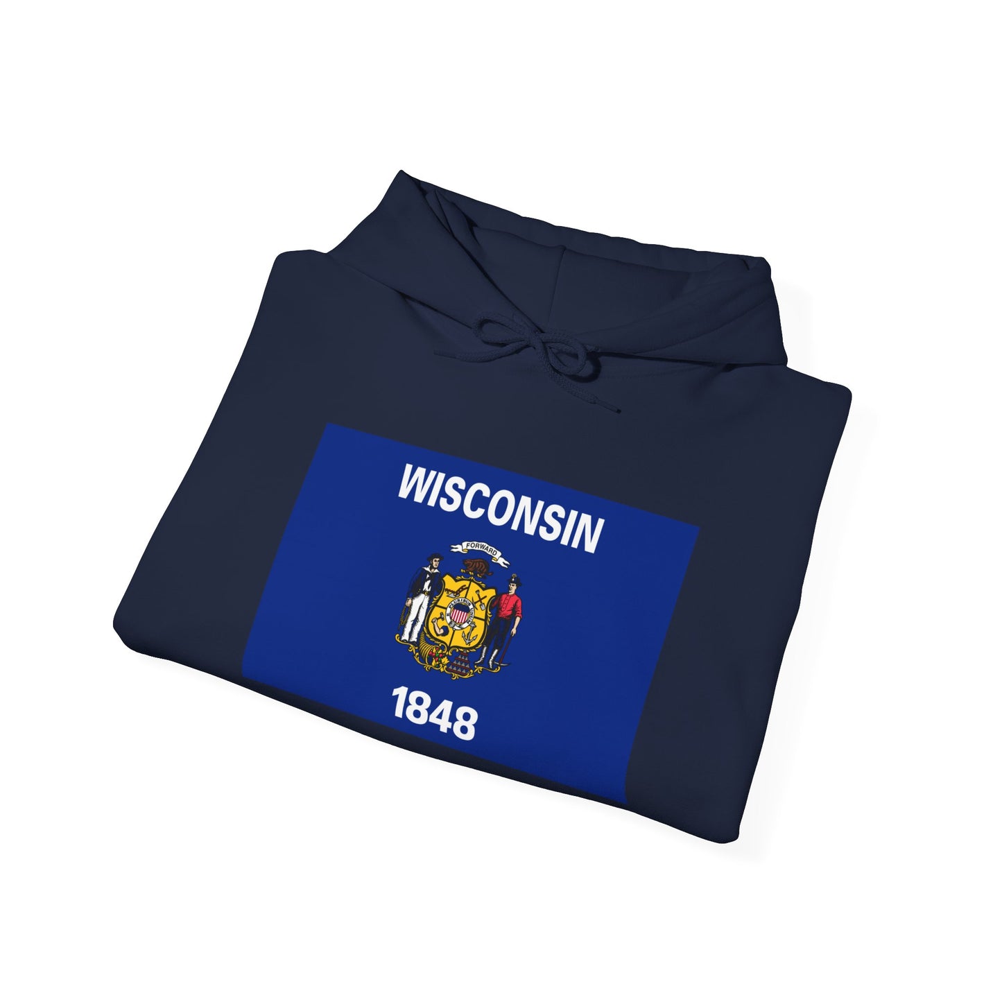 Wisconsin Flag Hoodies