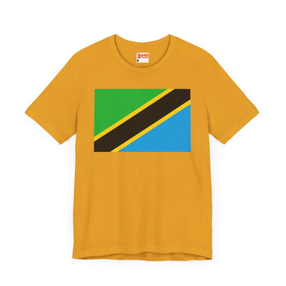 Tanzania Flag on T-shirt