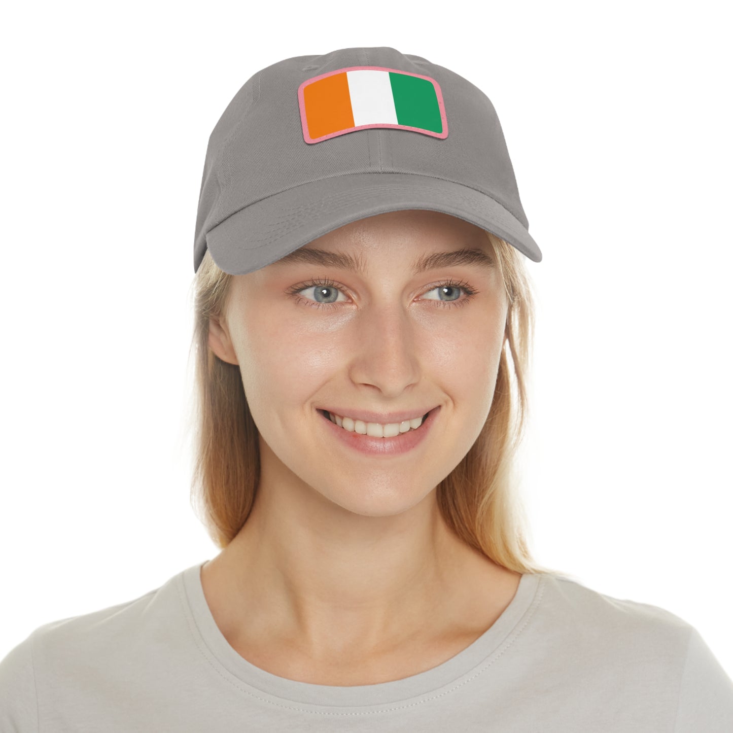 Côte d’Ivoire Leather Patch Hat