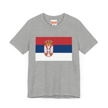 Serbia Flag on T-shirt