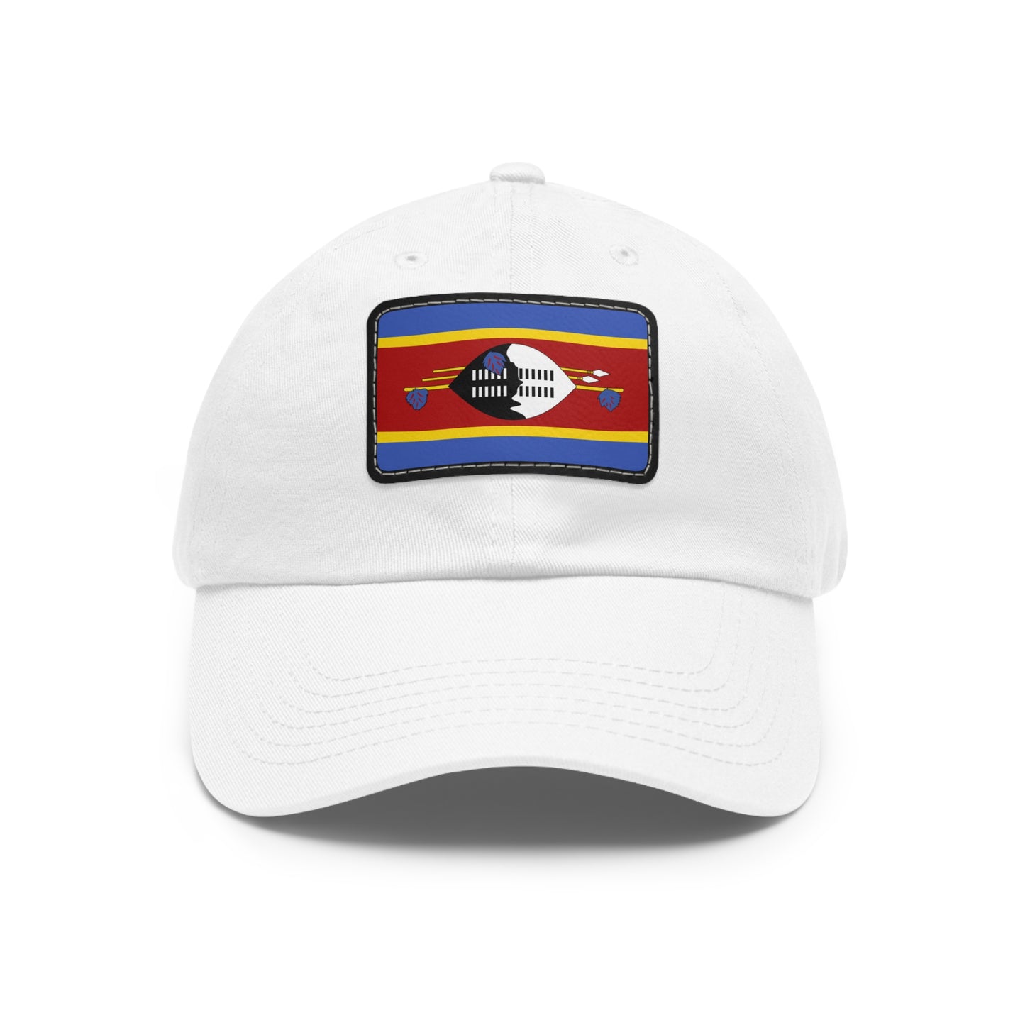 Eswatini Leather Patch Hat