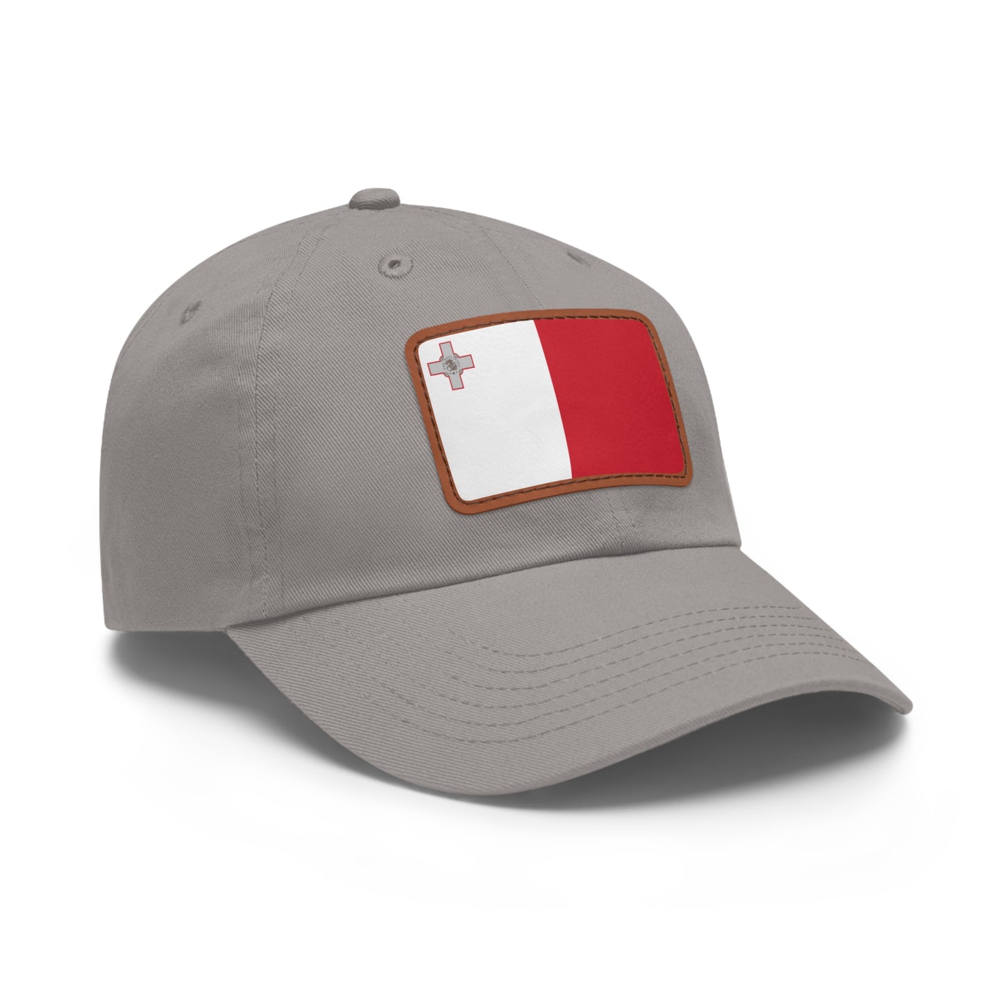 Malta Leather Patch Hat