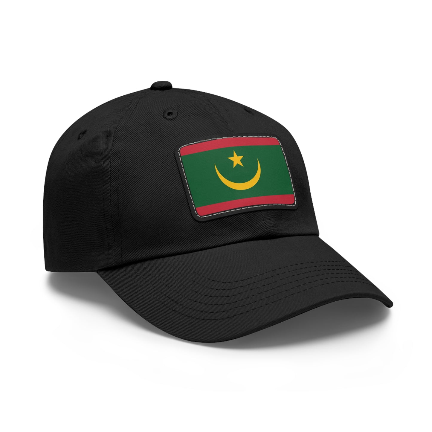 Mauritania Leather Patch Hat