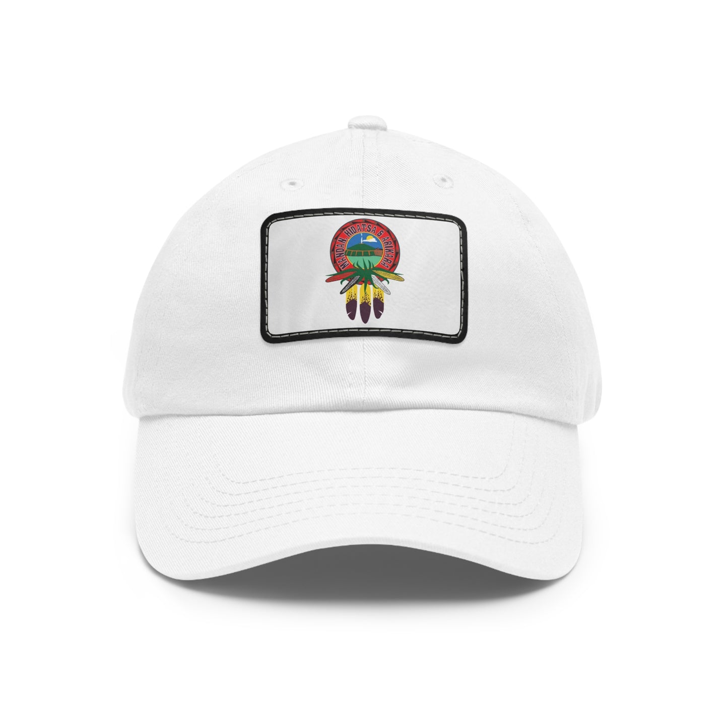 Mandan Leather Patch Hat