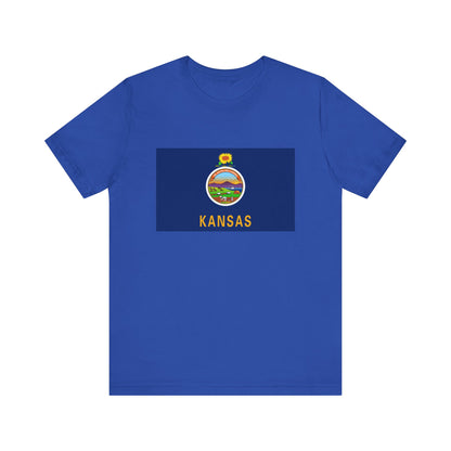 Kansas Flag T-shirts