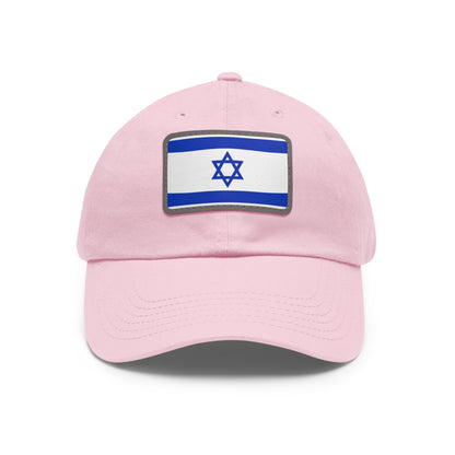 Israel Leather Patch Hat