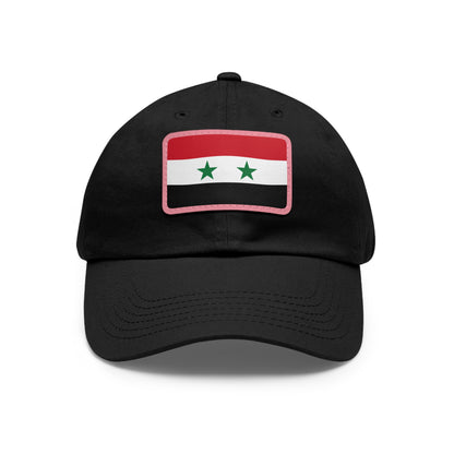 Syria Leather Patch Hat