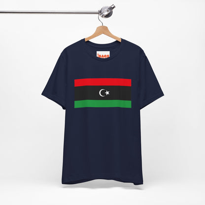 Libya Flag on T-shirt