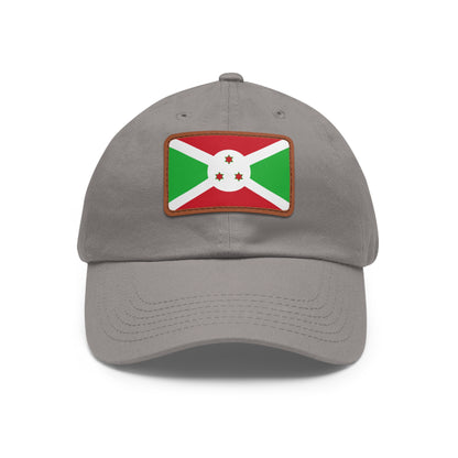Burundi Leather Patch Hat
