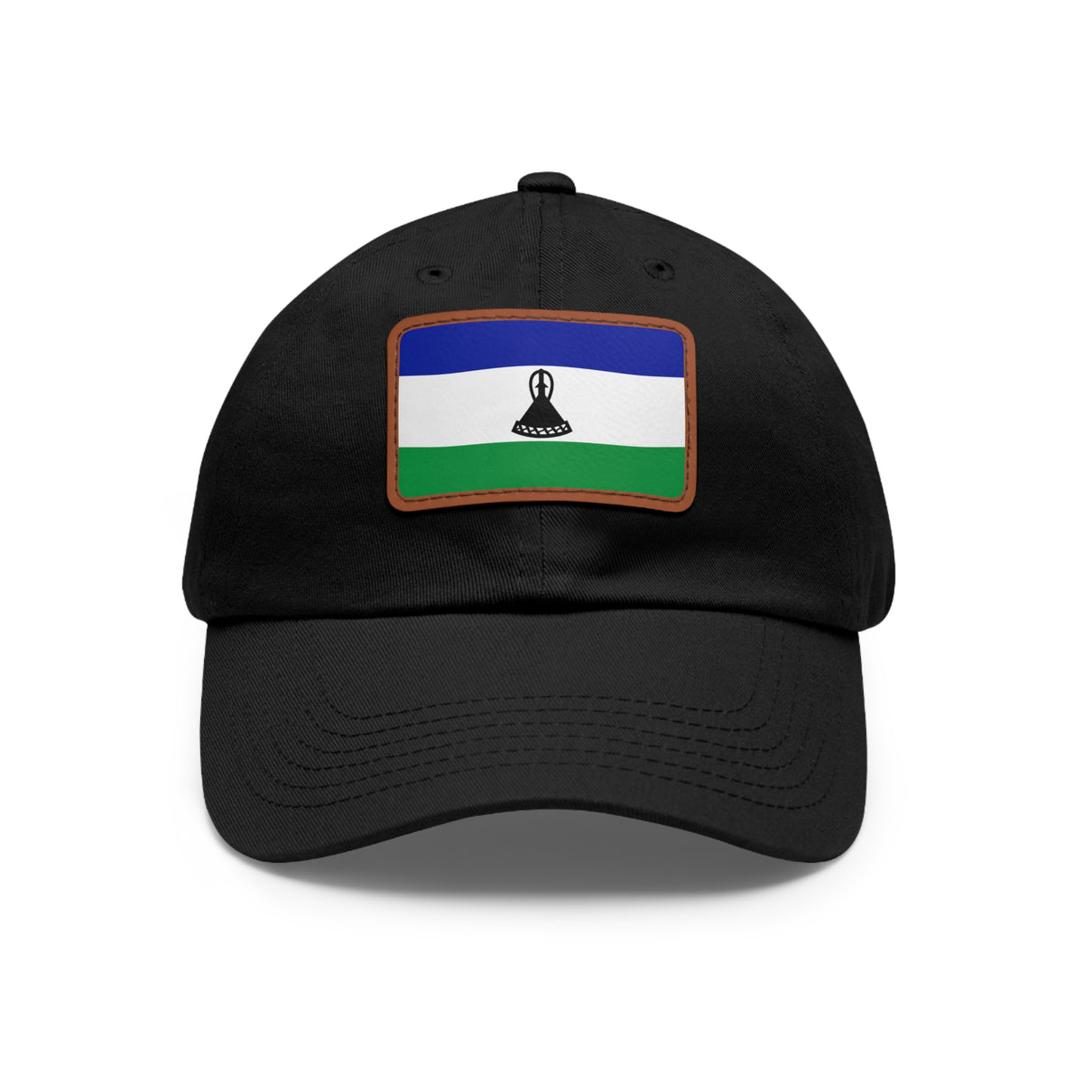 Lesotho Leather Patch Hat