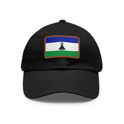 Lesotho Leather Patch Hat