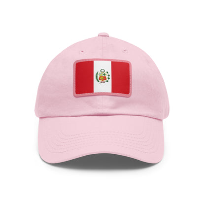 Peru Leather Patch Hat