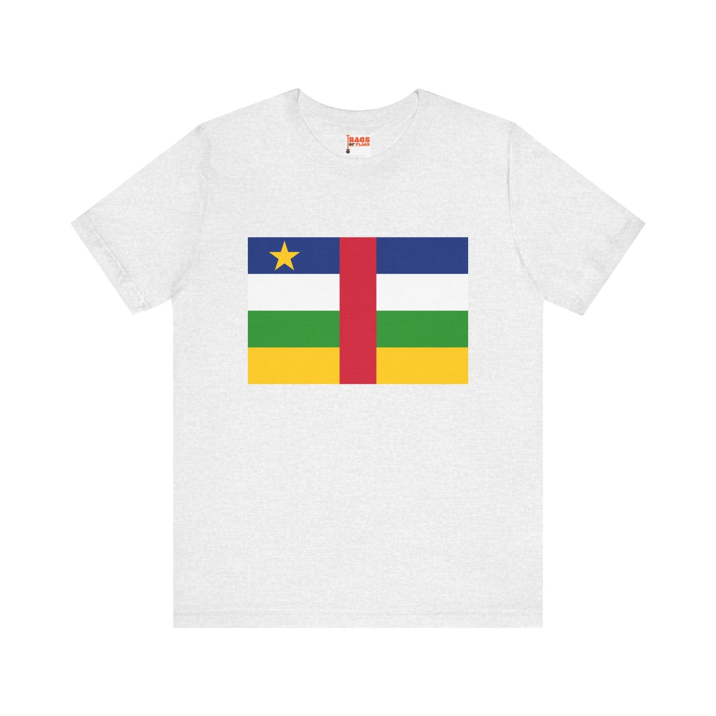 Central African Republic Flag on T-shirt