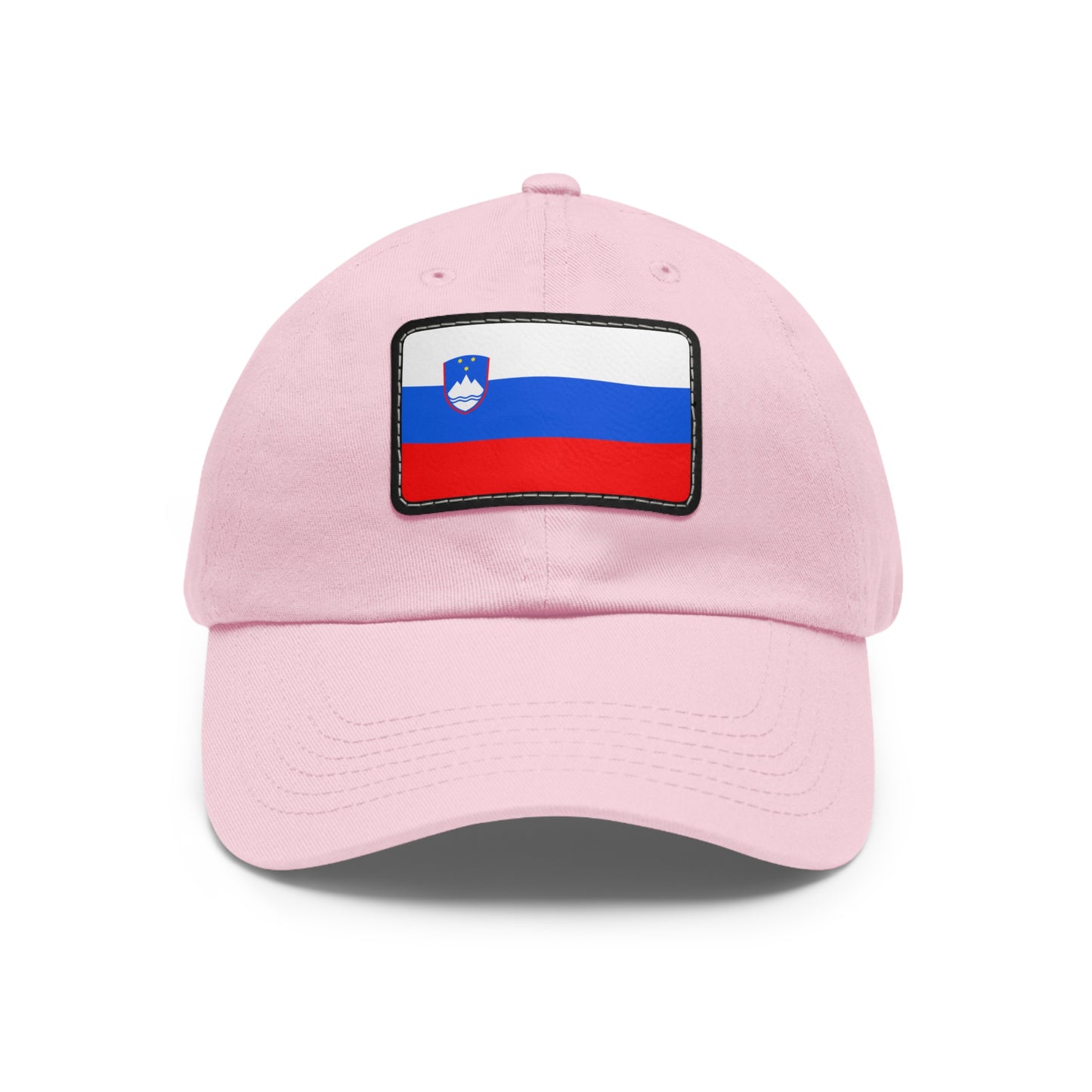 Slovenia Leather Patch Hat