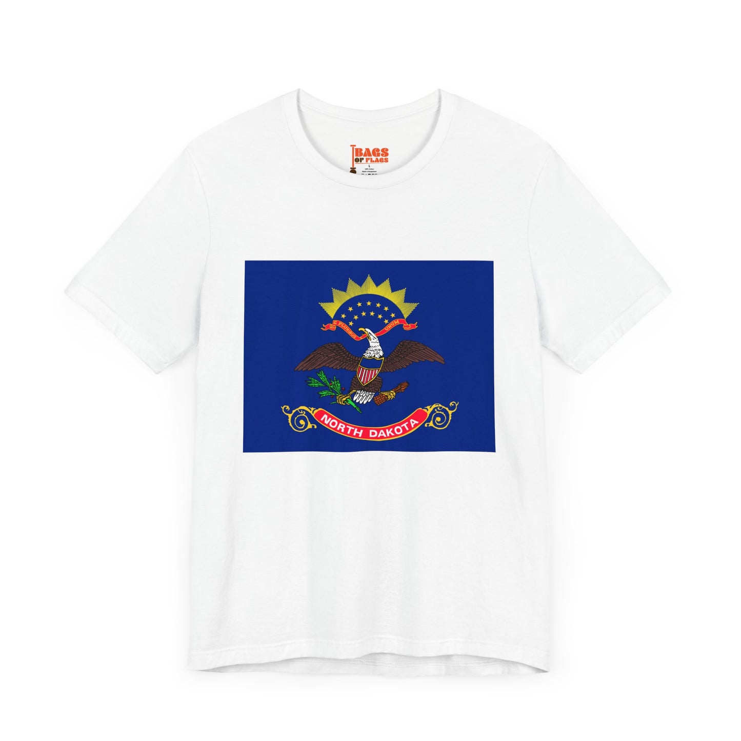 North Dakota Flag T-shirts