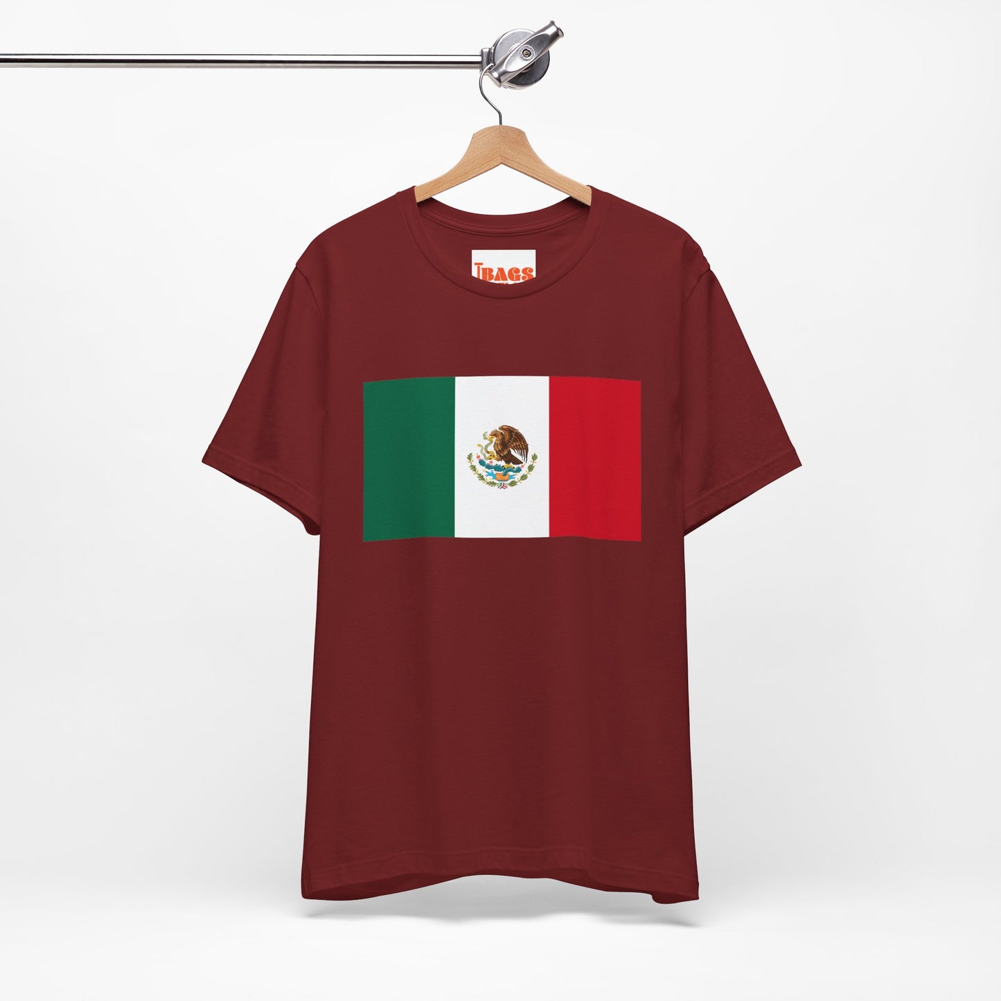 Mexico Flag on T-shirt