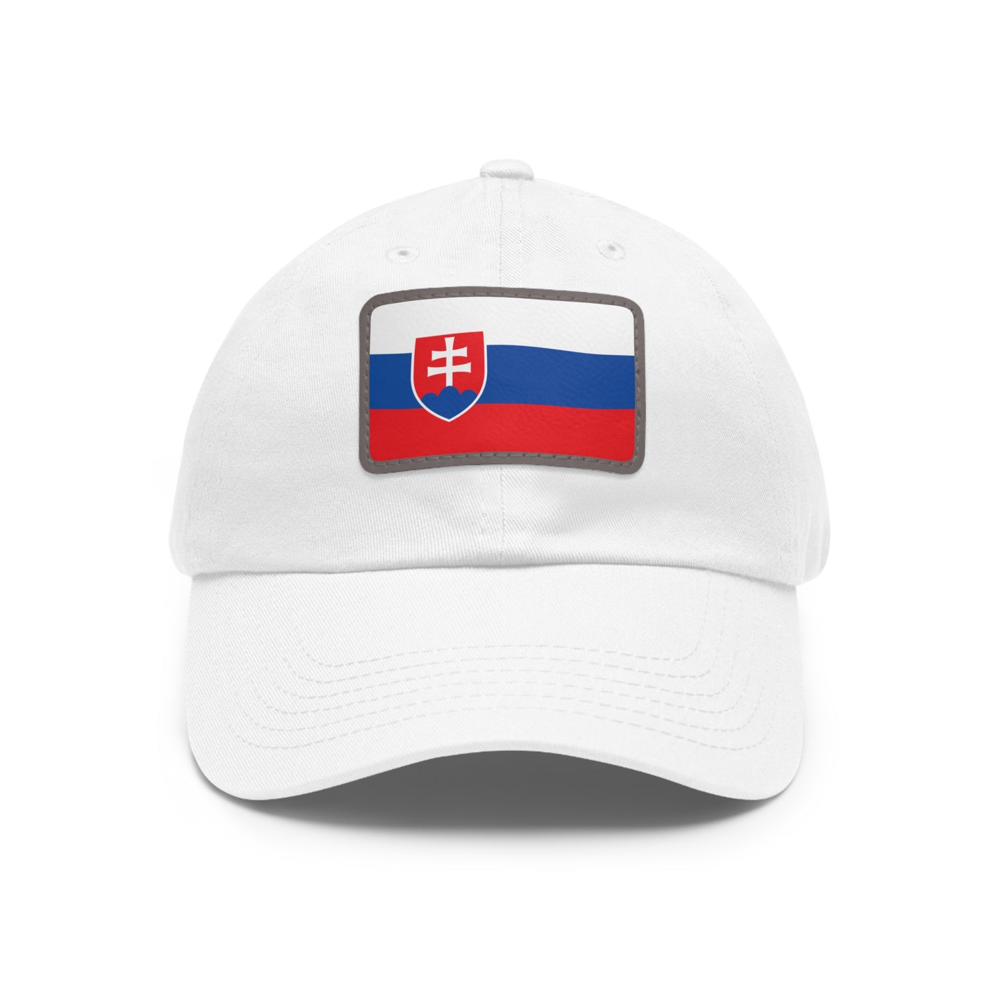Slovakia Leather Patch Hat
