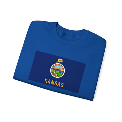 Kansas Flag Sweatshirt