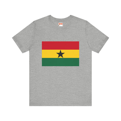 Ghana Flag on T-shirt