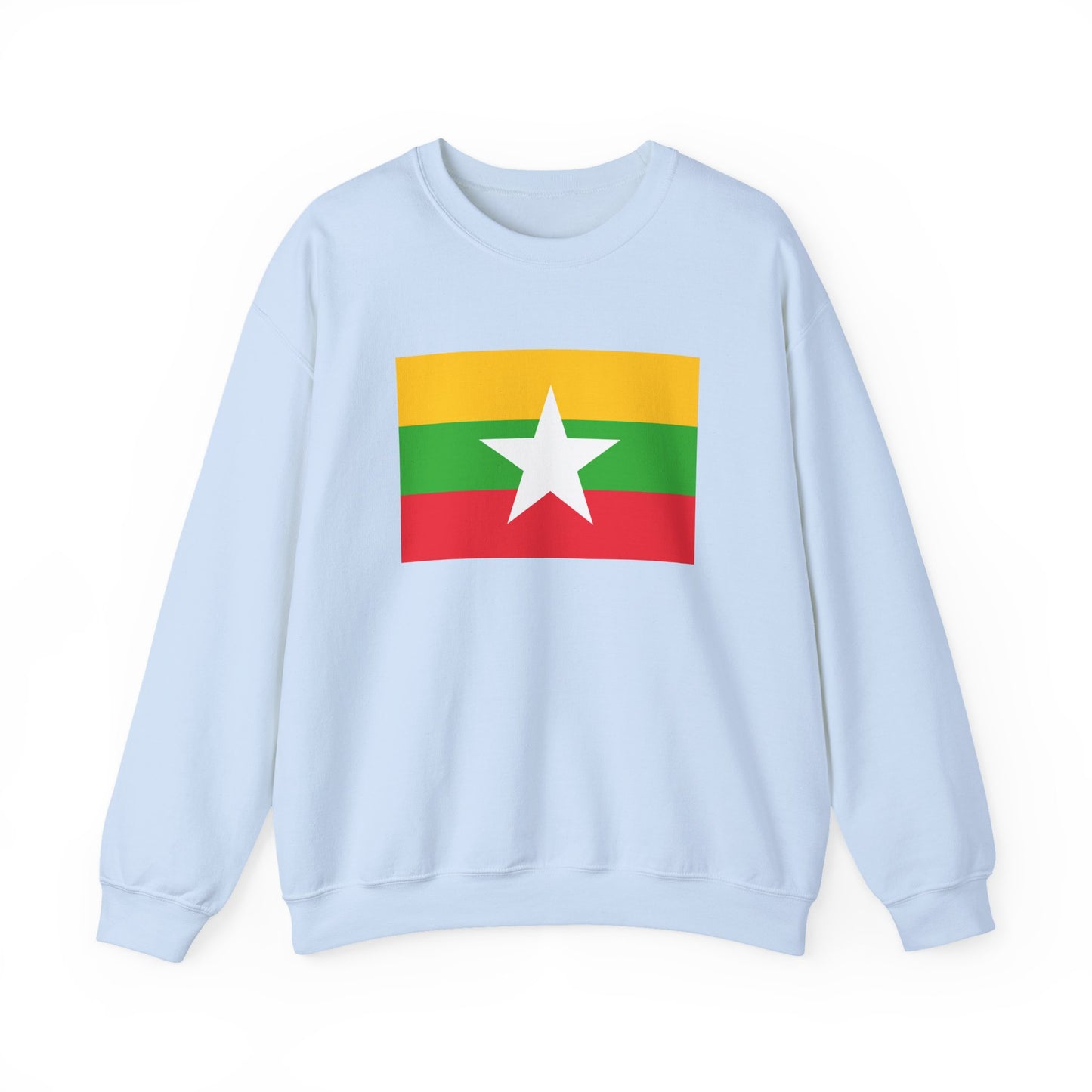 Myanmar Flag Sweatshirt