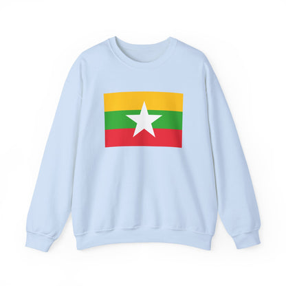Myanmar Flag Sweatshirt