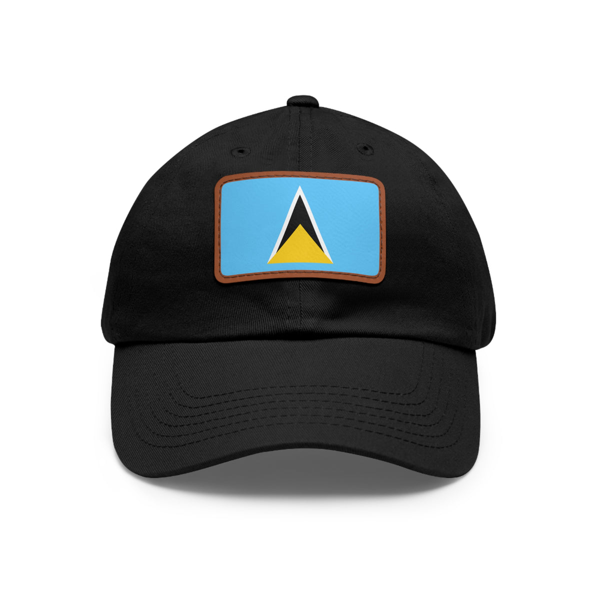 Saint Lucia Leather Patch Hat