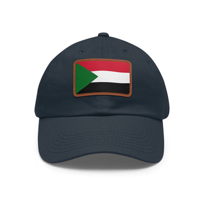 Sudan Leather Patch Hat