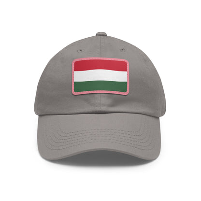 Hungary Leather Patch Hat