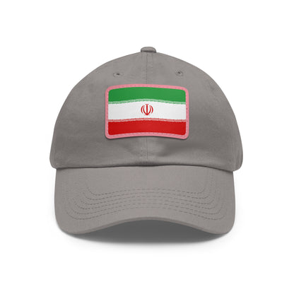 Iran Leather Patch Hat