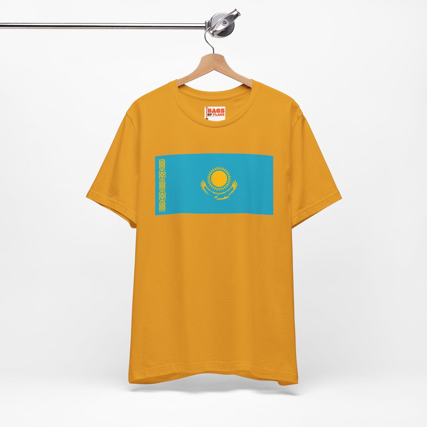 Kazakhstan Flag on T-shirt